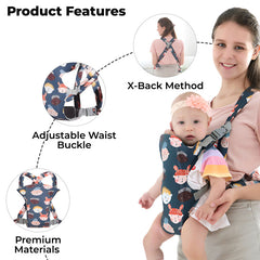 Baby Essential Hands Free Baby Carrier for Toddler (Cartoon Charecter)