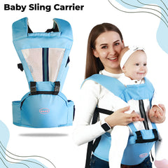Baby Essential Hands Free Baby Carrier for Toddler (Sea Green)