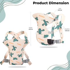 Baby Essential Hands Free Baby Carrier for Toddler (Cactus)