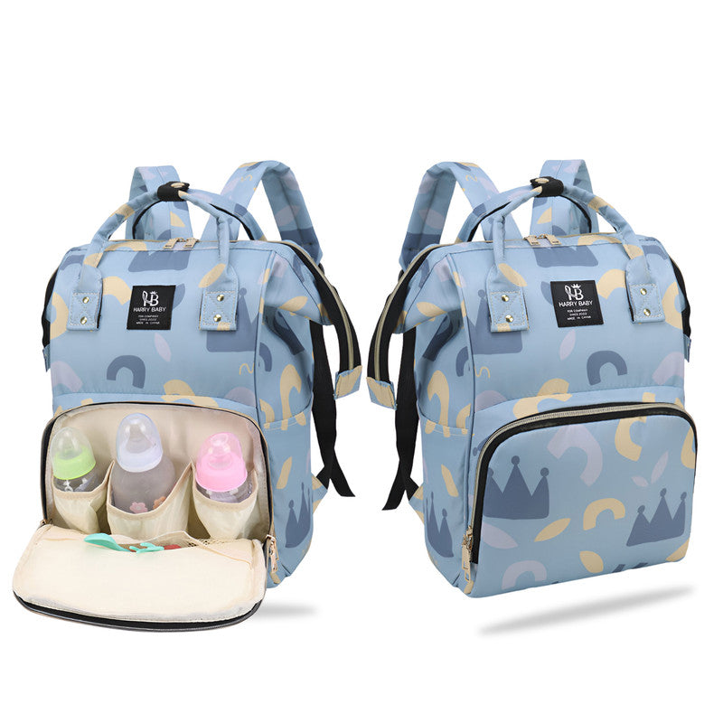 Mother Backpack for Baby Feeding and Nursing (Sky blue)