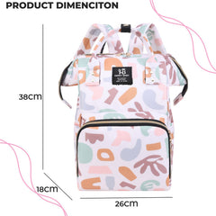 Mother Backpack for Baby Feeding and Nursing (Multi Color)