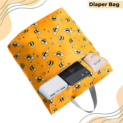 Mother Backpack for Baby Feeding and Nursing (Yellow)