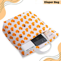 Mother Backpack for Baby Feeding and Nursing (Yellow)