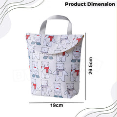 Mother Backpack for Baby Feeding and Nursing (White)