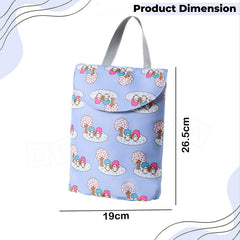 Mother Backpack for Baby Feeding and Nursing (Blue)