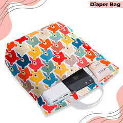 Easy to Carry Diaper Bag for Mother (Bear|Multicolor)