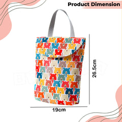 Easy to Carry Diaper Bag for Mother (Bear|Multicolor)