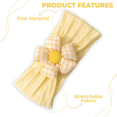 Baby Headband for Baby Hair Accessories for infant (Yellow)