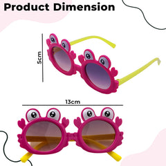 Kids Sunglasses Stylish and Compact Kids Eyewear for Summer (Purple)
