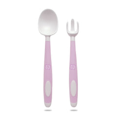 Baby Feeding Adjustable Bibs With BPA Free Baby Feeding Spoon (Yellow Doodle)