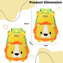 Kindergarten Cute Cartoon Kids School Bag for Boys and Girls (Green)