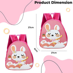 Kindergarten Cute Cartoon Kids School Bag for Boys and Girls (Pink)