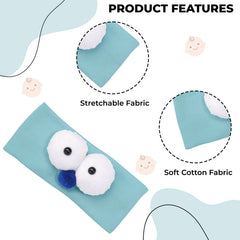 Baby Headband for Baby Hair Accessories for infant (Lake Blue)