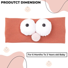 Baby Headband for Baby Hair Accessories for infant (Orange)