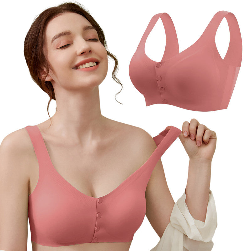 Maternity Bra for Baby Feeding (Light Red)