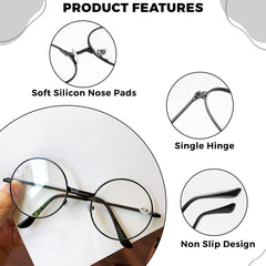 Baby Reader Sunglasses â€“ Harry Potter Themed Kids Glasses (Black)