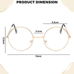 Baby Reader Sunglasses â€“ Harry Potter Themed Kids Glasses (Gold)