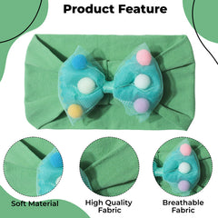 Baby Headband for Baby Hair Accessories for infant (Green)