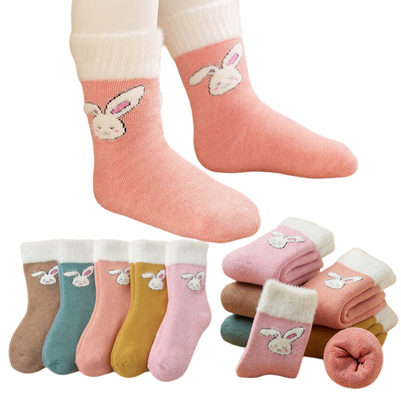 Baby Socks Soft and Anti-Slip Infant Socks (Pack of 5)