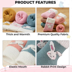 Baby Socks Soft and Anti-Slip Infant Socks (Multicolor)