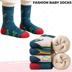 Baby Socks Soft and Anti-Slip Infant Socks (Pack of 5)