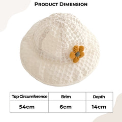 BEMBIKA Baby Cotton Cap with Safety and Comfort Baby Turban-(Light Yellow Cap (2–4 Yrs)