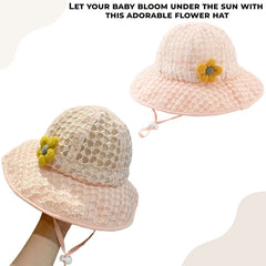 BEMBIKA Baby Cotton Cap with Safety and Comfort Baby Turban-(Pink Cap (2–4 Yrs)