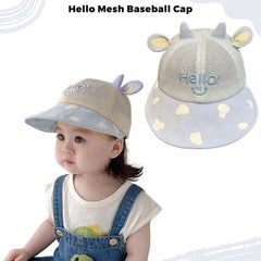 BEMBIKA Baby Cotton Cap with Safety and Comfort Baby Turban-(Cap – Blue)