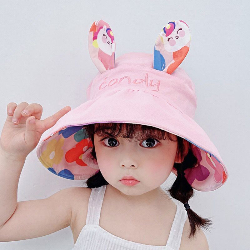 BEMBIKA Baby Cotton Cap with Safety and Comfort Baby Turban-(Double-Sided Cap – Pink)