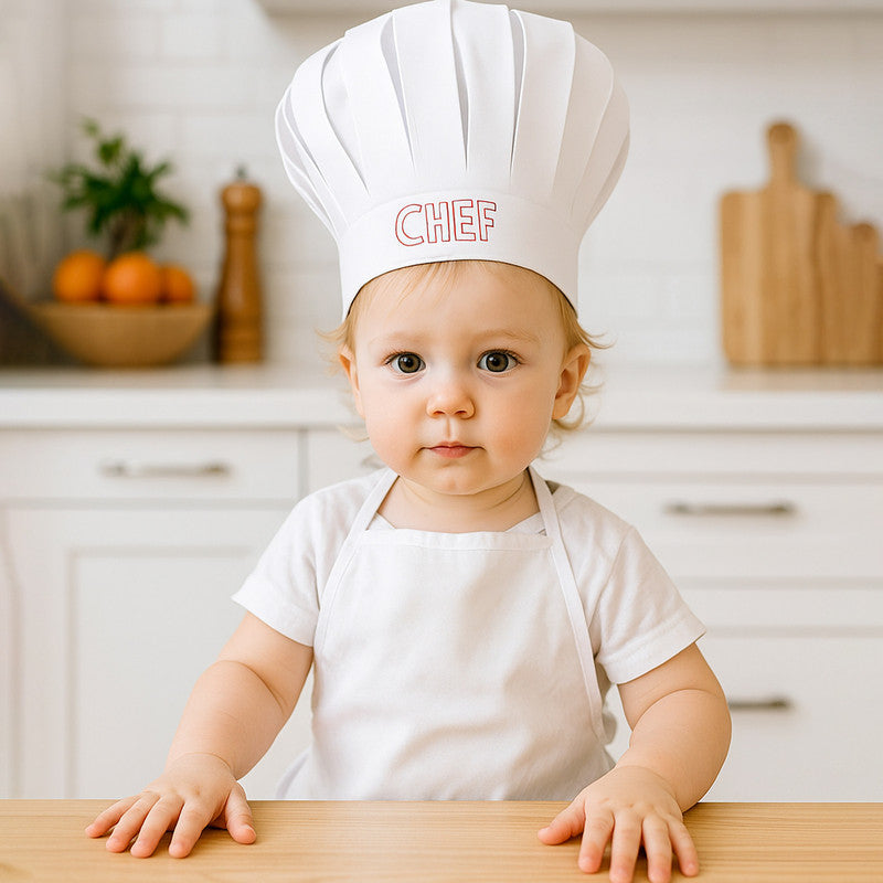 Bembika Photography Costume – Newborn Photography Outfits & Baby Photography Props Designer Baby Clothes for Newborn Photo Shoot -(Chef M (Babies Aged 3–12 Months)
