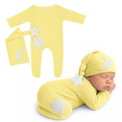 BEMBIKA Photography Costume – Newborn photography outfits & baby photography props Designer baby clothes for newborn photo shoot -(Yellow)