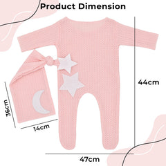 BEMBIKA Photography Costume – Newborn photography outfits & baby photography props Designer baby clothes for newborn photo shoot -(Pink)