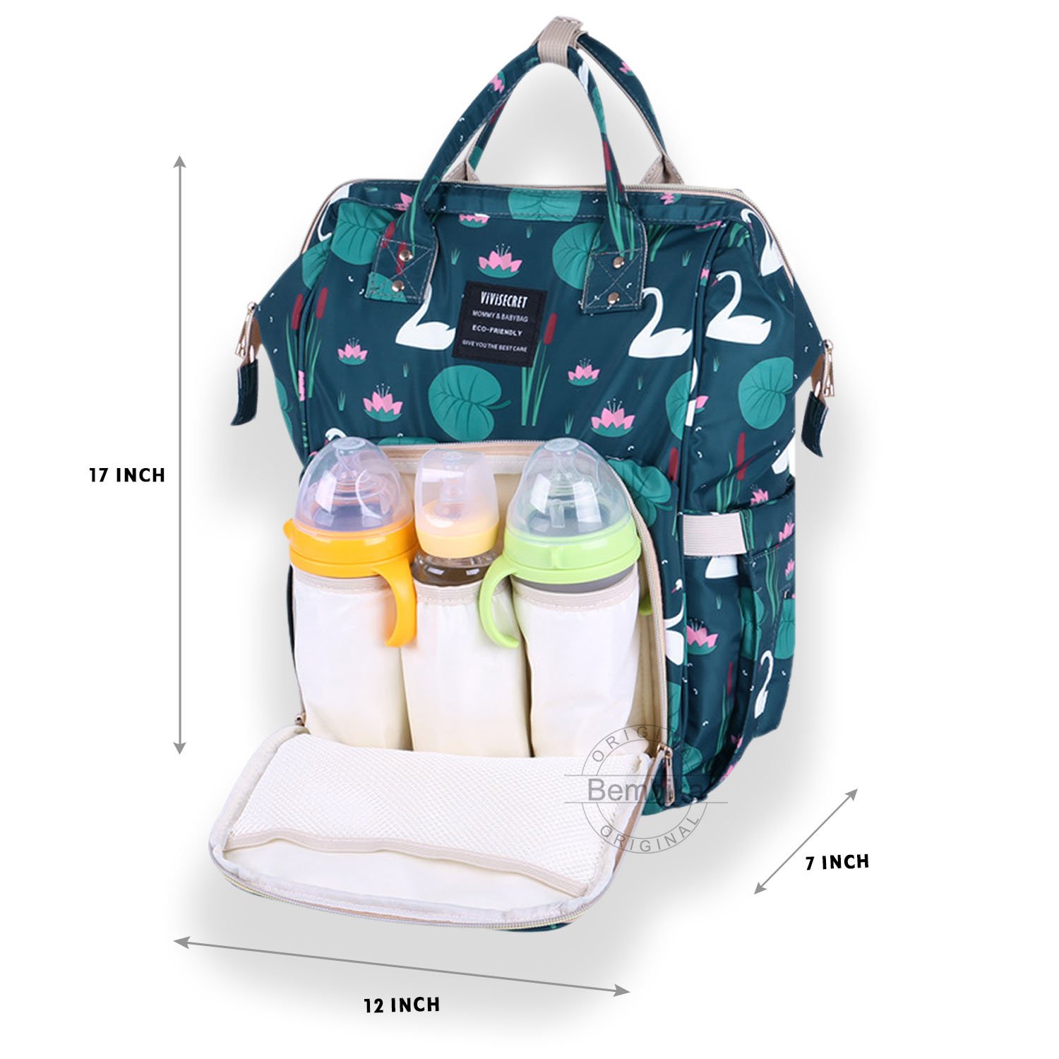 ocean count Diaper Bag, Mamas Bag, Baby Carrier Bag, Travelling Bag  Multipurpose Multipocket Bag handbag - Buy Baby Care Products in India |  Flipkart.com