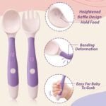 baby training spoon, feeding training spoon for baby, baby training spoon fork, baby training spoon set, spoon for baby feeding, baby spoons feeding, feeder spoon and fork set, 1 year 3 years two in one steel training spoon for baby, silicone food training spoon for babies, bembika pre spoon for baby self feeding