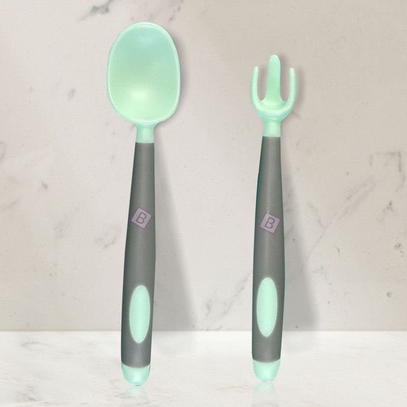 BebaBoo Bendable Training Spoons for Comfortable Self-Feeding – BEBABOO_KIDS