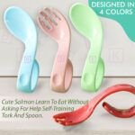 baby training spoon, feeding training spoon for baby, baby training spoon fork, baby training spoon set, spoon for baby feeding, baby spoons feeding, feeder spoon and fork set, 1 year 3 years two in one steel training spoon for baby, silicone food training spoon for babies, bembika pre spoon for baby self feeding