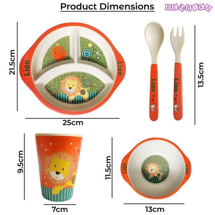 baby dinner set, silicone baby dinnerware, baby tableware set, baby table set, baby feeding products, bamboo fiber dinner for kids, fibre bamboo 5 pcs eco friendly bamboo fiber dinner set, baby dinner utensils weaning