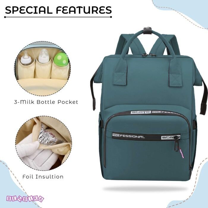 Diaper bag casual backpack