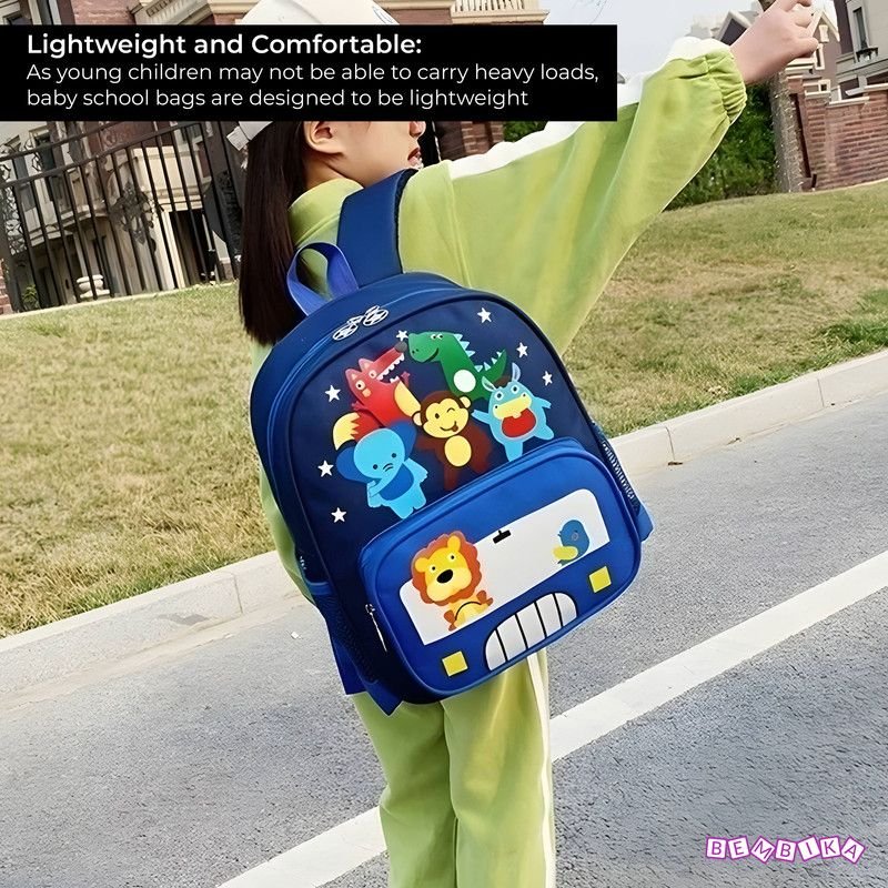 Riyaaz School Bag Soft Plush Backpacks Cartoon Boys Girls Baby Fabric  Stylish Bags And Backpacks.(2 to 6 Years,11L, Angel Baby)